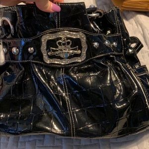 Black Kathy Van Zealand purse